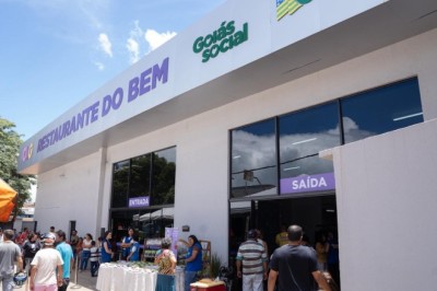 Governo de Goiás inaugura unidade do Restaurante do Bem em Inhumas