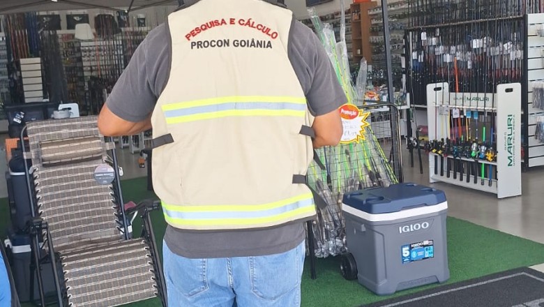 Pesca e camping em Goiânia: preços variam até 203,03% e economia chega a R$ 610,41