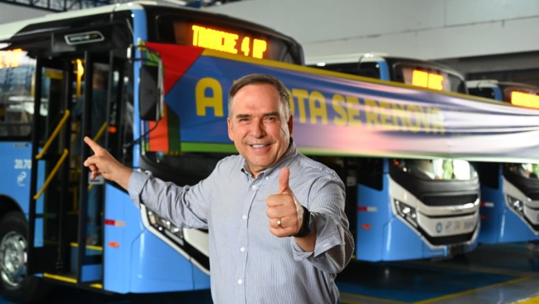 Goiânia recebe 19 novos ônibus e prevê renovar toda a frota do transporte coletivo até 2027