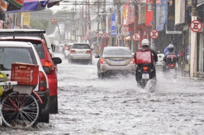 Corpo de Bombeiros alerta para risco de chuvas intensas