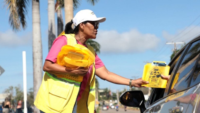 Detran Tocantins intensifica educação no trânsito e orienta mais de 12 mil pessoas em março