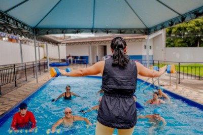CCI retoma hidroginástica em Anápolis
