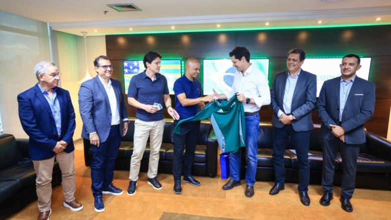 Governador Daniel Vilela recepciona árbitros goianos confirmados para Copa do Mundo