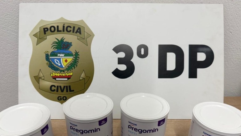 PCGO apreende suplementos infantis distribuídos pela rede pública comercializados de forma irregular em Aparecida de Goiânia