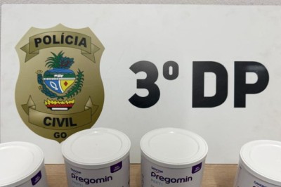 PCGO apreende suplementos infantis distribuídos pela rede pública comercializados de forma irregular em Aparecida de Goiânia