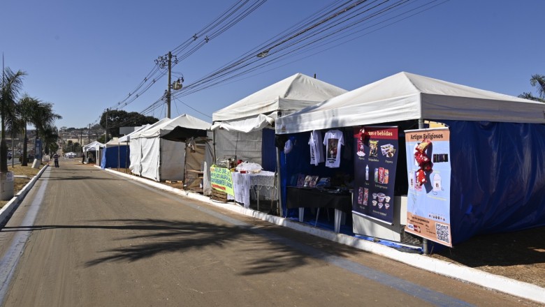 Governo abre inscrições para barracas comerciais na Rodovia dos Romeiros
