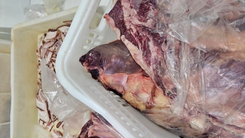 Procon Goiás apreende mais de 215 quilos de carnes impróprias em supermercado de Goiânia