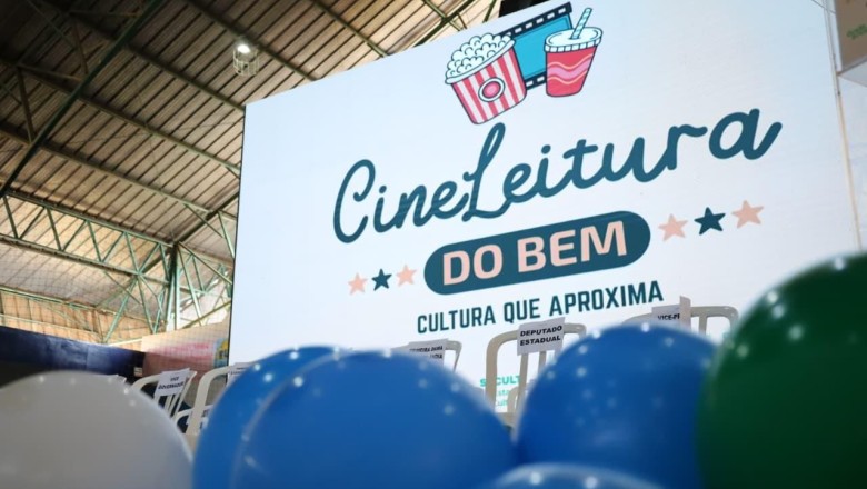 Cine Leitura do Bem chega a Jussara, Faina, Araguapaz, Nova Crixás e Crixás
