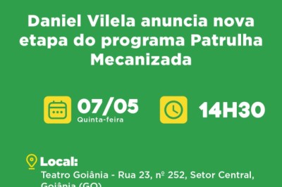 Agenda do governador para a tarde desta quinta-feira