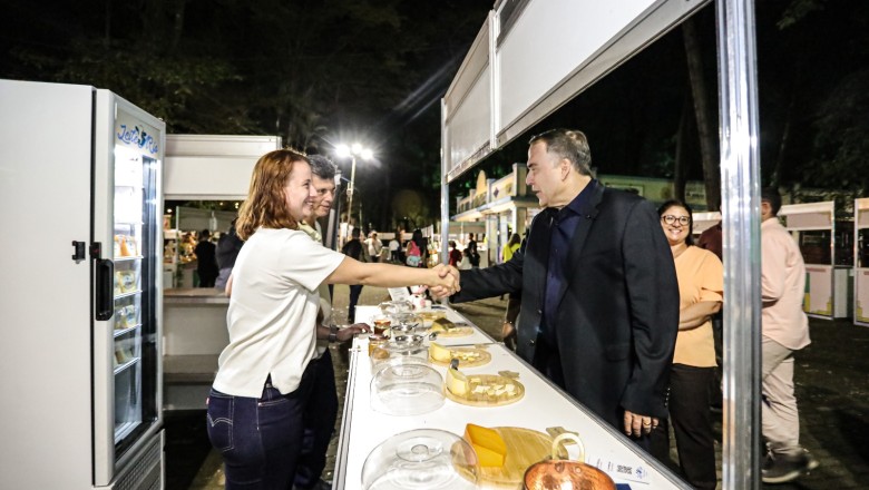 Prefeito Sandro Mabel participa do lançamento do Festival Goiás Gastronomia no Mutirama