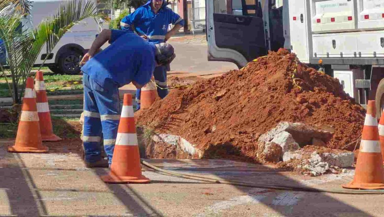 Expansão da rede de água alcança 12 setores de Itaberaí até julho; veja os bairros