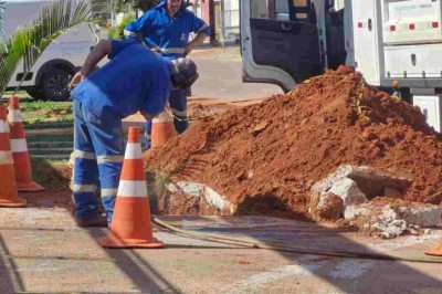 Expansão da rede de água alcança 12 setores de Itaberaí até julho; veja os bairros