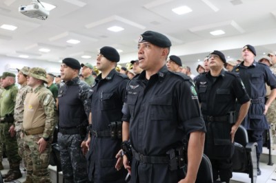 Goiás sedia 1º curso nacional para operações em divisas e integra polícias de sete estados e do DF