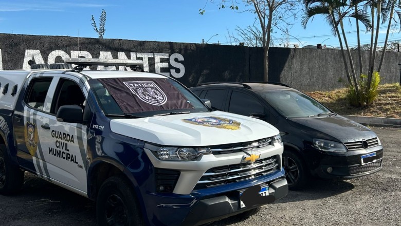 Moto furtada no Ravena é recuperada logo após o crime; GCM detém suspeito em Senador Canedo