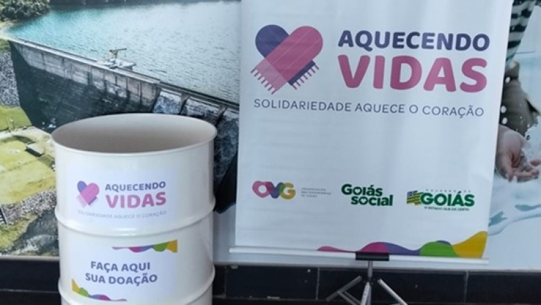 Aquecendo Vidas 2026: sede da Saneago em Goiânia é ponto de arrecadação até 5 de junho; veja como doar