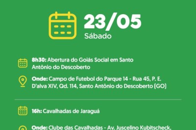 Neste sábado, Daniel Vilela abre Goiás Social e participa das Cavalhadas com investimento recorde de R$ 5 milhões