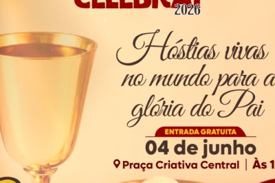 Celebrai 2026 em Senador Canedo: tudo sobre data, horário e atrações do Corpus Christi