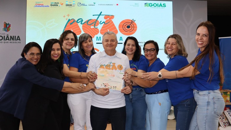 Goiânia firma pacto para atingir 583 pontos no Saego-Alfa no 2º ano até 2026