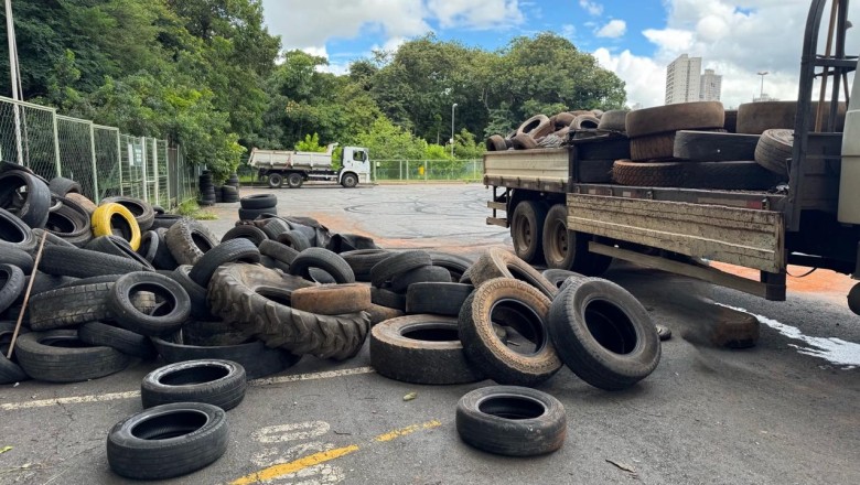 Dia D em Goiânia 2 recolhe pneus de graça nesta quinta; saiba onde e horário