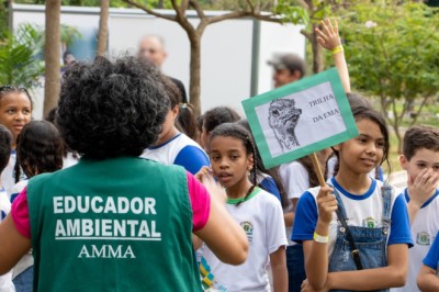 Semana do Meio Ambiente: 200 alunos de Goiânia terão trilha, teatro e aulas sobre o Cerrado no Parque Carmo Bernardes