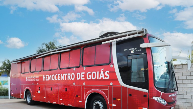 Doação de sangue no Goiânia Shopping neste sábado (06/06): unidade móvel do Hemocentro prevê até 120 coletas