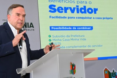 Goiânia anuncia mil moradias para servidores com subsídio de R$ 40 mil e parcelas a partir de R$ 700