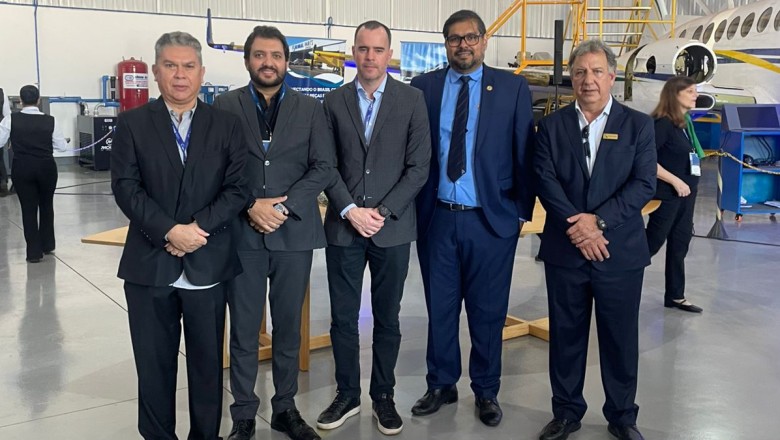 Secretário de Aviação Civil visita Aeródromo de Goiânia e debate apoio para fortalecer o polo aeronáutico