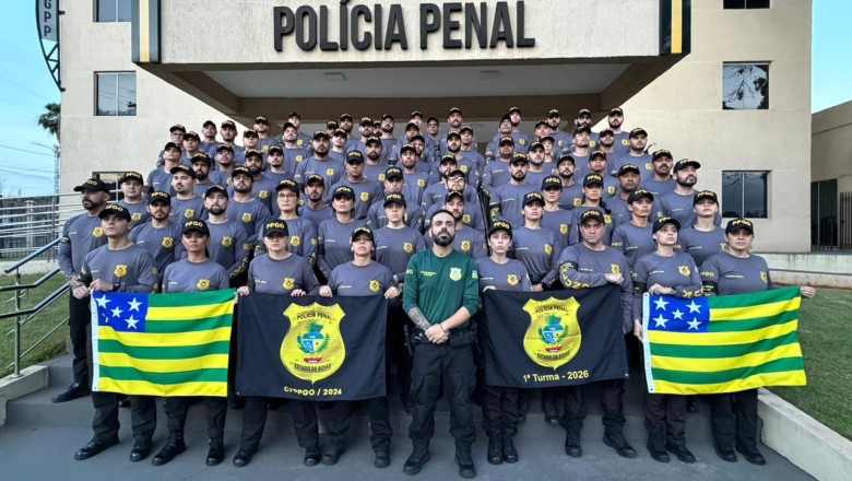 Goiás convoca mais 400 aprovados para a Polícia Penal com posse 100% online; confira as datas