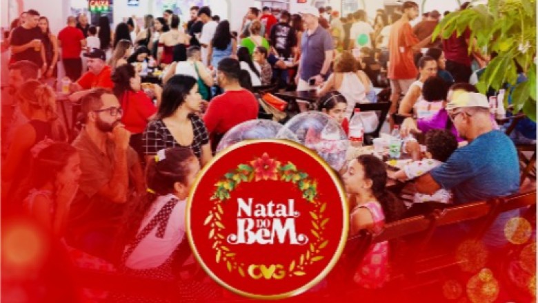Maior Natal gratuito do Brasil abre credenciamento: 29 quiosques na Vila Gastronomica do Natal do Bem; inscrições até 29 de junho