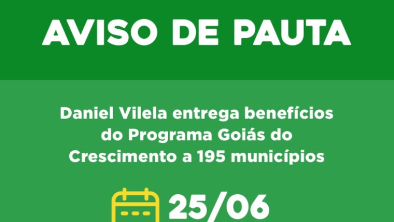 Mais de 100 veículos, 700 bicicletas elétricas e aparelhos de ultrassonografia: Goiás do Crescimento atende 195 municípios nesta quinta (25/06)