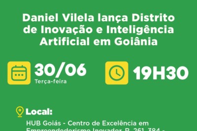 Lançamento hoje: Distrito de IA em Goiânia prevê R$ 300 milhões e 1,4 mil empregos