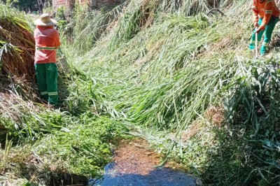 Goiânia limpa e roça mais de 5,7 milhões de m² em mananciais antes das chuvas; veja onde