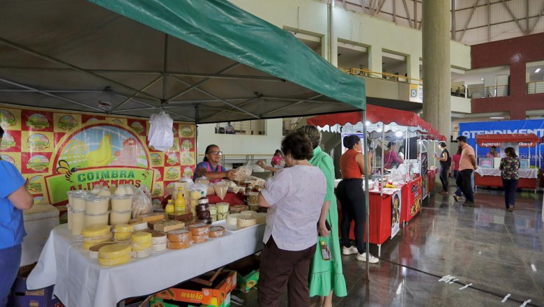 Feira Sabores de Goiás estreia no Paço Municipal nesta sexta (24/7) com produtores de 12 cidades e ampla variedade de produtos