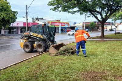 Após podar quase 110 mil m² no fim de semana, Comurg intensifica limpeza e manutenção em Goiânia até 2 de agosto