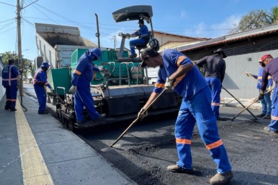 Parque das Laranjeiras recebe 28,2 mil m² de recapeamento; veja as vias contempladas