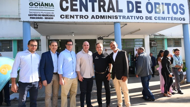 Prefeitura de Goiânia inaugura posto de cartórios na Central de Óbitos com emissão gratuita fora do expediente
