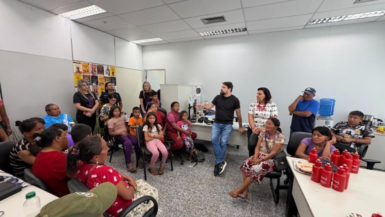 Agosto Lilás: ação em Goiânia leva Rede de Proteção à comunidade Warao e detalha como buscar ajuda
