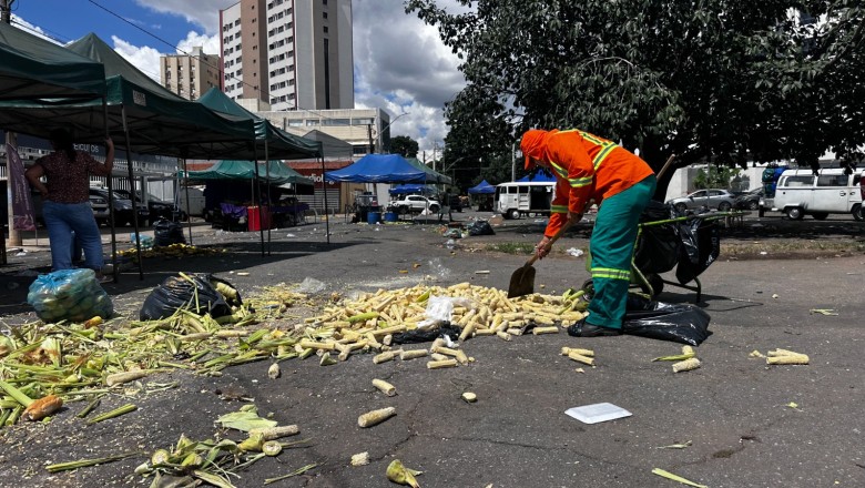 Comurg realiza mutirão para limpar 34 feiras em Goiânia neste fim de semana; veja locais