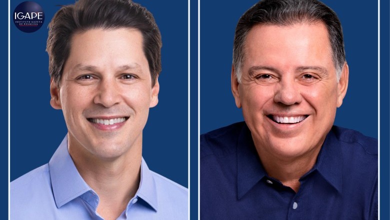 Daniel lidera com 37%, Marconi tem 28,4%