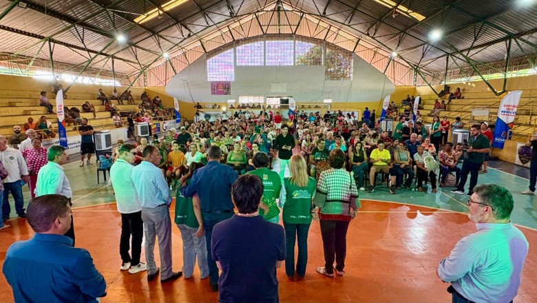 Mutirão reúne saúde, serviços públicos e sorteio de geladeiras no Residencial Buena Vista
