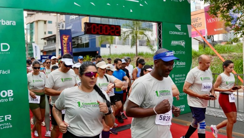 Corrida no Parque Areião reúne esporte, saúde e bem-estar neste sábado em Goiânia