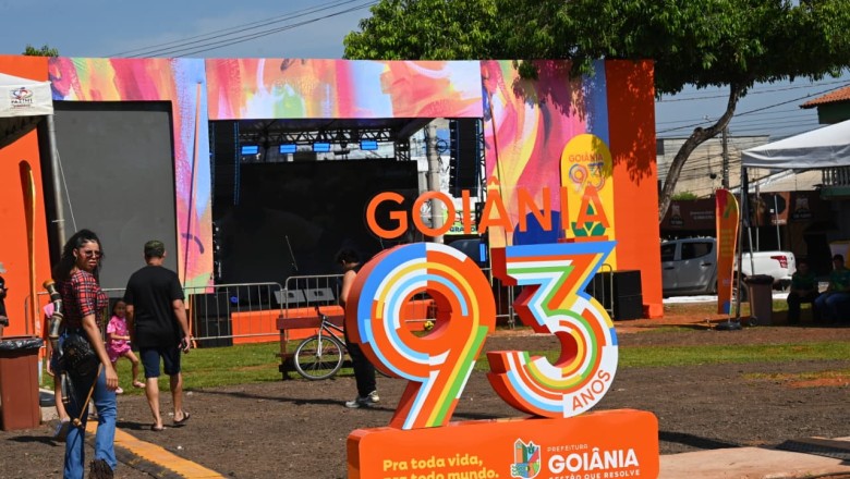 Viva Goiânia espalha shows, esporte e atrações gratuitas por quatro regiões neste fim de semana