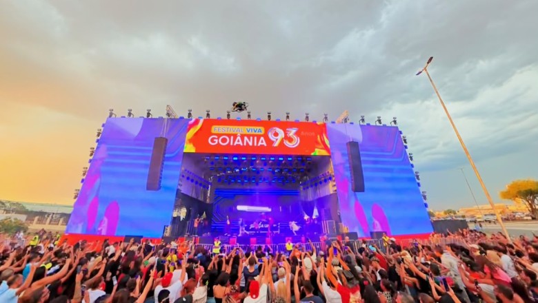 Festival Viva Goiânia reúne grandes shows e transforma região central em palco de celebração