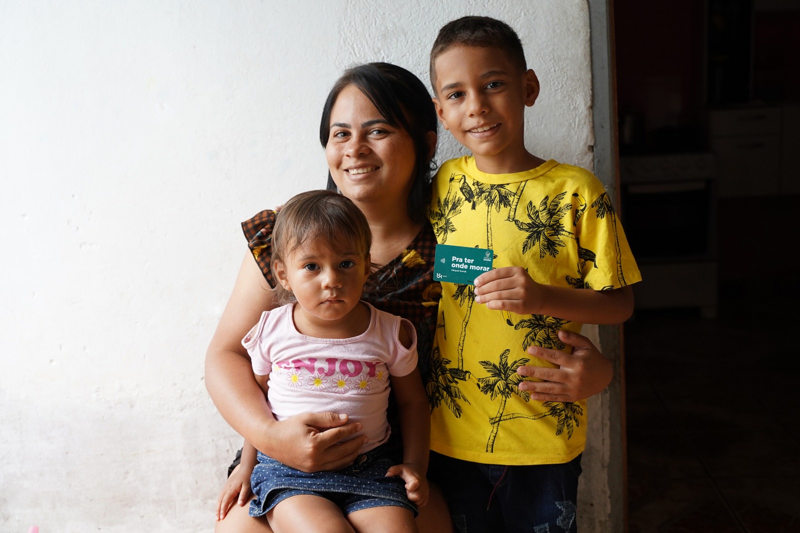 Beneficiárias do Aluguel Social, do Governo de Goiás: auxílio para dar dignidade a mulheres chefes de família